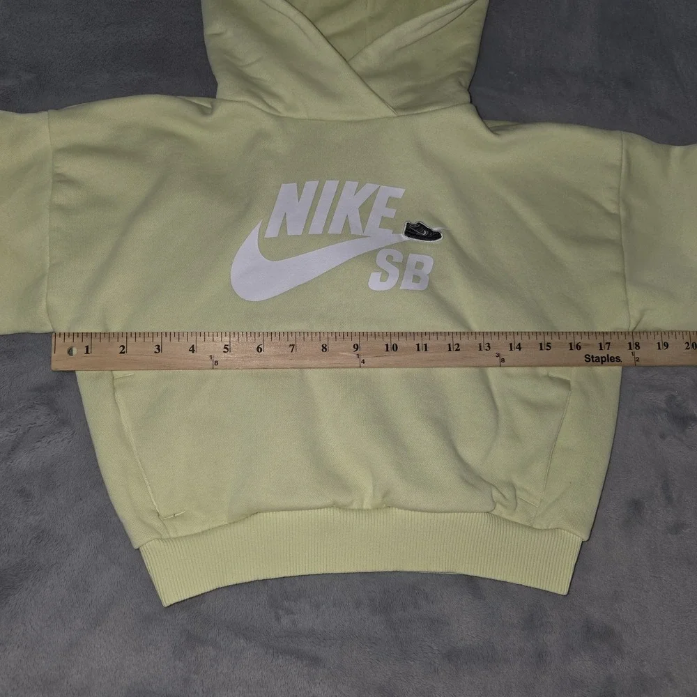 Nike SB Icon Fleece EasyOn‎ Older Kids (Unisex) Oversized Small Pullover Hoodie